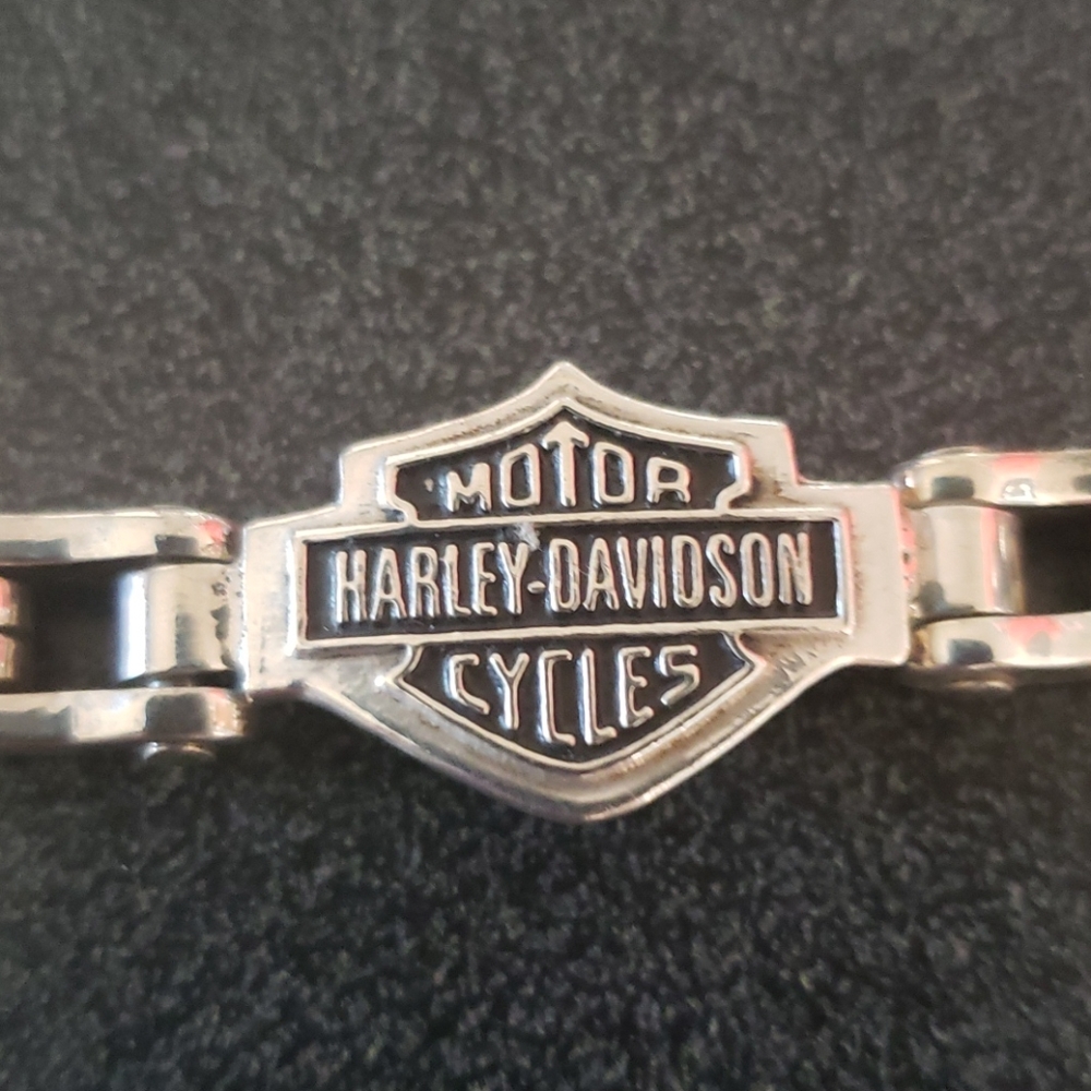 Harley Davidson 925 Silver Bracelet